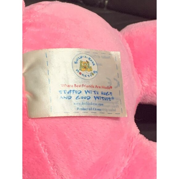 Vtg Build-A-Bear Hello Kitty Pink Plush Winking Eye Sanrio Leopard Bow Outfit - Picture 9 of 12